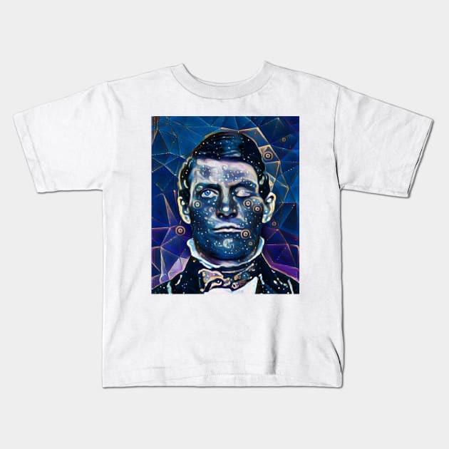 Phineas Gage Portrait | Phineas Gage Artwork 5 Kids T-Shirt by JustLit